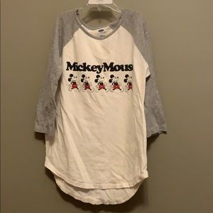 Girls old navy Mickey Mouse top